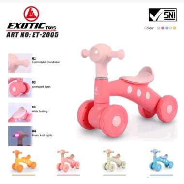 Balance Bike Exotic ET 2005 Push Bike ET2005 Music
