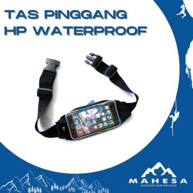 Tas Pinggang HP Waterproof Olahraga Jogging Running Anti Air