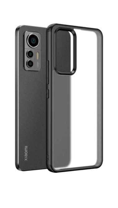 Premium Hybrid Frosted Case Xiaomi 12 Lite 5G Black