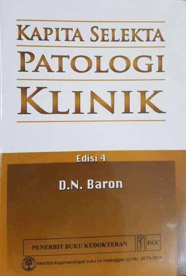 [Original] Kapita Selekta Patologi Klinik Edisi 4 - D.N. Baron