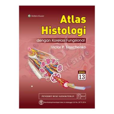 Atlas Histologi Edisi 13 Difiore + Victor Eroschenko [ Original ]