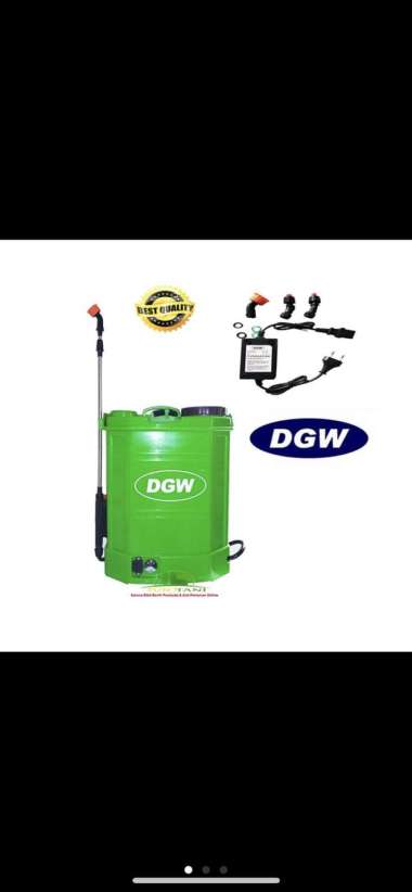 Sprayer DGW elektrik 16 liter alat semprot hama Multicolour