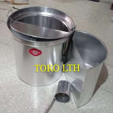 Tong Mie Ayam Baso Sekat Lepas 40 Cm Alumunium / Dandang Buleng Panci Multicolour