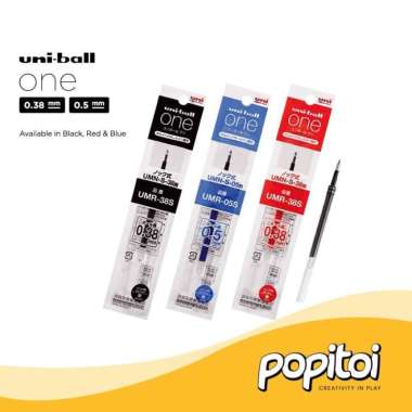 Uni Ball UMR-05S REFILL for ONE Gel Pen 0.5 0.38 mm Uniball 0.38 mm - RED