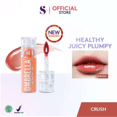 SOMETHINC OMBRELLA LIP TOTEM TINT / LIP TINT BIBIR PLUMPY JUICY CRUSH
