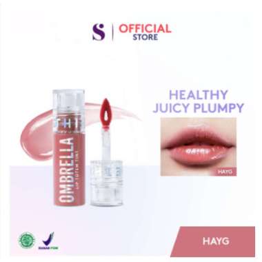 SOMETHINC OMBRELLA LIP TOTEM TINT / LIP TINT BIBIR PLUMPY JUICY HAYG