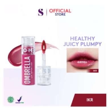 SOMETHINC OMBRELLA LIP TOTEM TINT / LIP TINT BIBIR PLUMPY JUICY IKR