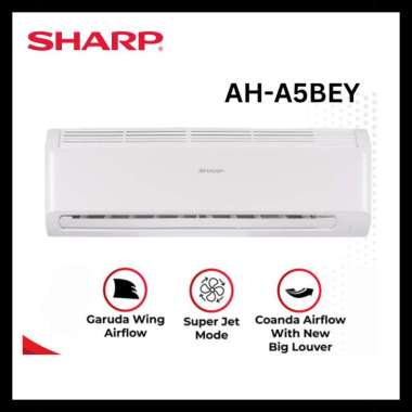 SHARP AH-A5BEY AC 1/2 PK LOW WATT GARANSI RESMI SHARP