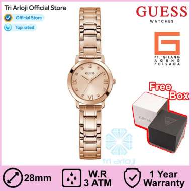 GUESS Watches GW0532L5 Original MELODY - Jam Tangan Wanita - Analog Rose Gold