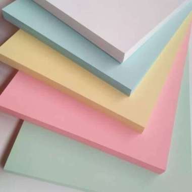 kertas brief card/bc/kartu tik 200 gsm (isi 50 lembar) Multicolor