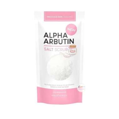 Alpha Arbutin Salt Scrub 300Gr Import Thailand Original