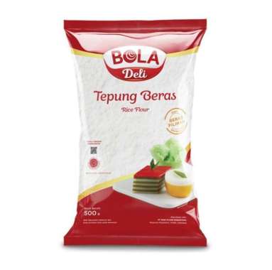 BOLA DELI Tepung Beras 500gr | Tepung Beras BOLA DELI 500 gr