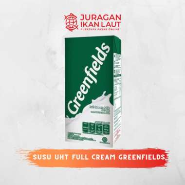 Susu UHT Full Cream Greenfields - 1 Liter