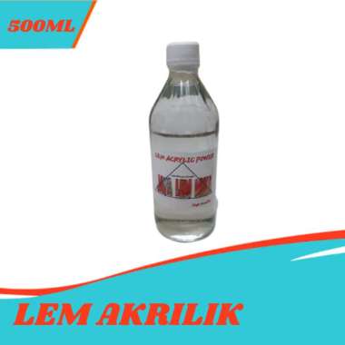 lem akrilik transparan 500ml Multicolor