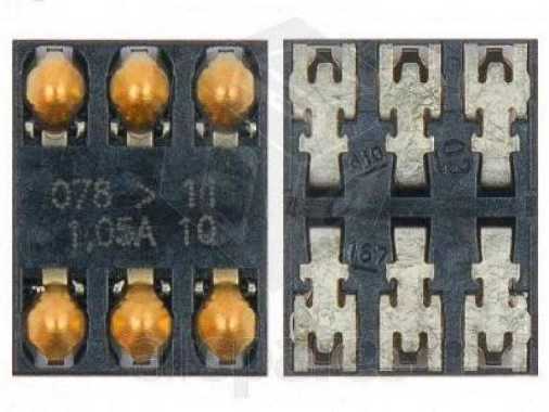 CONNECTOR SIM Nokia , C2-01, 5200, 2220s, 2690, 2730c, 3109, 3500, 361