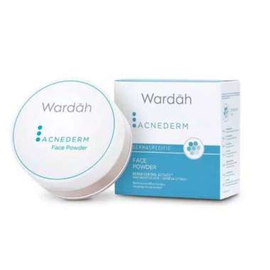 Bedak tabur/ face powder acnederm wardah