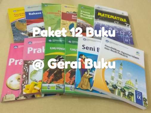 Paket 11 Buku Kelas 9 Smp Revisi 2018 + Agama Islam