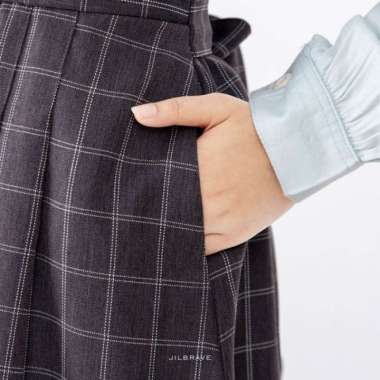 Zura Overall Jilbrave Warna Light Green Multicolor