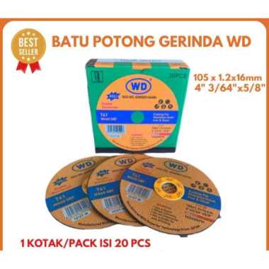 Batu Potong Grinda WD /Gerinda WD Asli Original 1 PCS