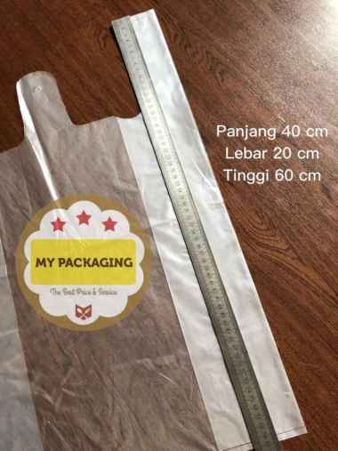 Kantong plastik PE 40 x 60 BENING TEBAL JUMBO BESAR