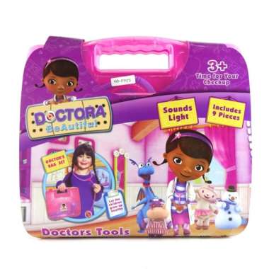 mainan koper dokter set doc mcstuffins - doctor set doc mcstuffin Multicolor
