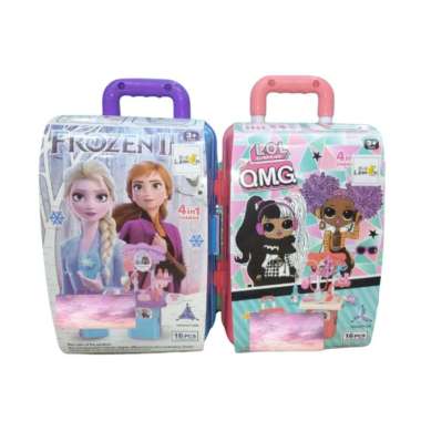 tcj - mainan edukasi anak dokter-dokteran motif lol & salon - salonan Multicolor