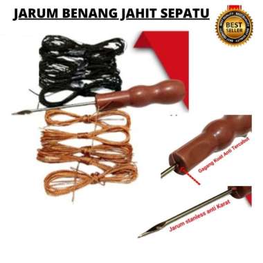 Alat Jahit Sepatu Jarum sol sepatu lengkap Jarum Dan Benang 1 Set 118