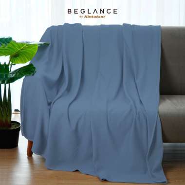 KINTAKUN BEGLANCE Selimut Diamond Knit Blanket Premium 150 x 175 cm Skyway