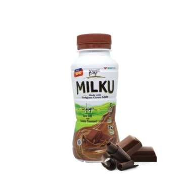 Susu UHT Milku 200ml Coklat
