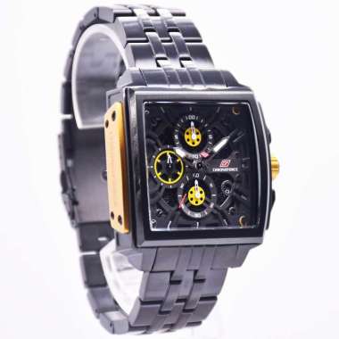 Jam Tangan Chronoforce 5347G - Jam Tangan Chronograph Pria Stainless Steel & Free Rubber Strap Origi