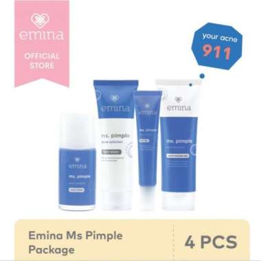 Emina Ms Pimple Paket 4 In 1 Multicolor