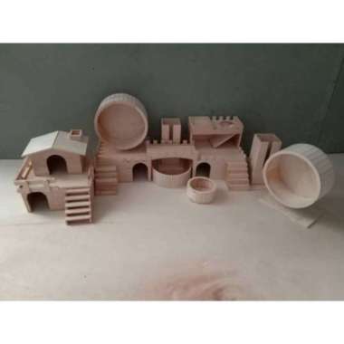 Paket rumah hamster lengkap / mainan hamster / mainan hewan Varian Based Information