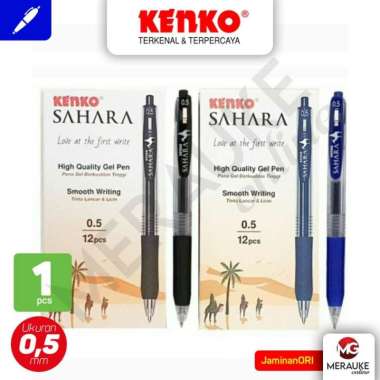 Gelp Pen KENKO SAHARA 0.5 mm (Satuan) Red