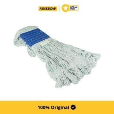 Krisbow Refill Kain Pel Fiber Mop - Biru