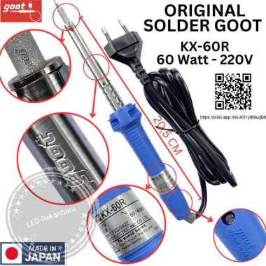 ORIGINAL SOLDER GOOT SOLDERING IRON KX-60R 60W 60 WATT MADE IN JAPAN