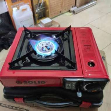 Kompor Portable Solid 2 in 1 Ada Tas