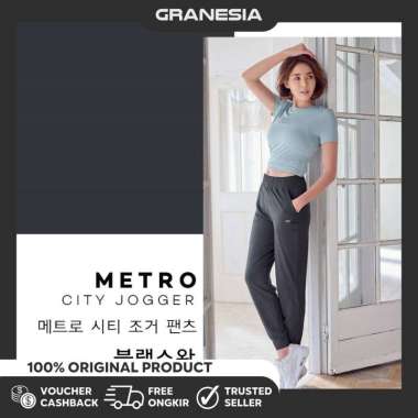 STL Metro City Jogger STLJG04|Celana Olahraga Lari Jogger Pant Wanita M