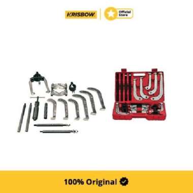Krisbow Set Gear Puller Hydraulic 23 Pcs