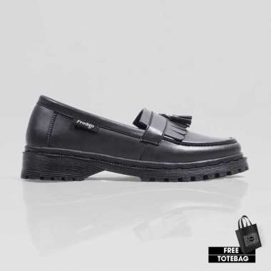 Prodigo * Sepatu Wanita slip on Padma Full Black | Sepatu Formal Casual | Sepatu Cewe | Sepatu kerja