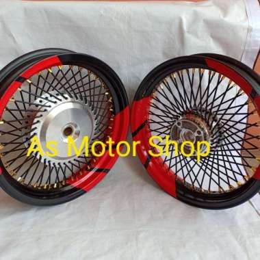 Velg Set Jari Jari Seribu Ring 14 Vario Beat Scoopy Vario125 Vario150 Multicolor