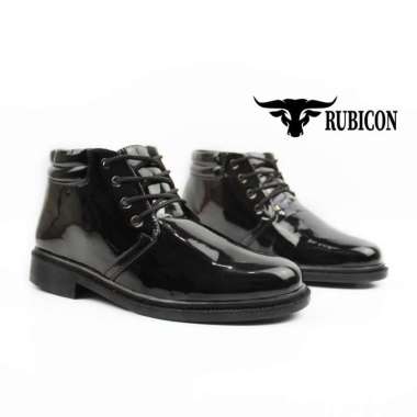 SEPATU RUBICON PDH PDL POLISI POLRI TNI SECURITY RESMI JATAH FORMAL BUKAN KULIT ASLI ORIGINAL PDH TA