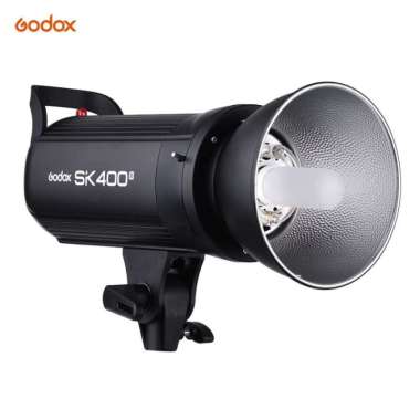 Godox LED SK400II V Studio Flash with LED Modeling Lamp SK 400 II V LANTERN 85T +STAND PLUS TAS