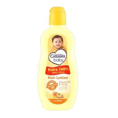 Cussons Baby Hair Lotion | Losion Rambut Bayi | Hair Lotion Baby | 35ml+15ml | 50ml+50ml | 100ml+100