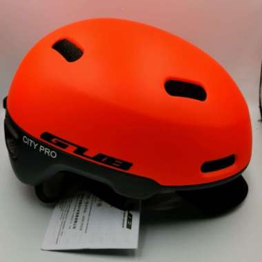 Helm Sepeda GUB City Pro Helmet Sepeda Lipat MTB Seli Roadbike M 54 58 CM Orange