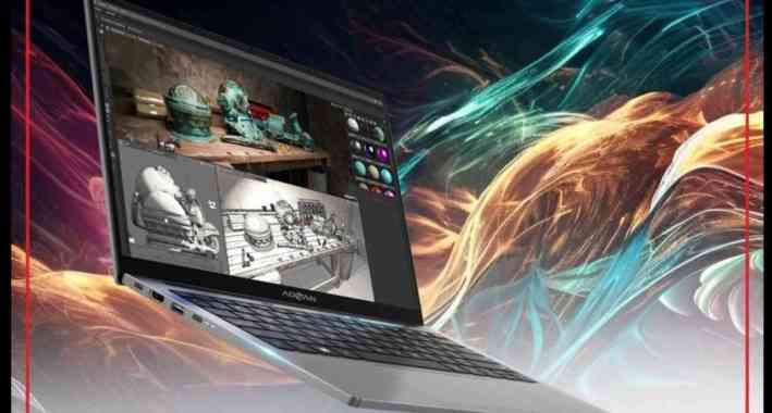 ADVAN Laptop Workplus AMD RYZEN 5 6600H 14'' FHD IPS 16GB 512GB Win 11