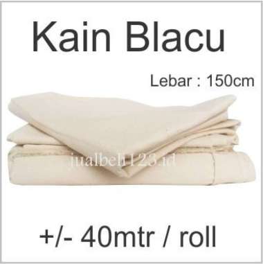 Kain Blacu Belacu Blaco Kanvas Lukis Lebar 150Cm Roll Multicolor