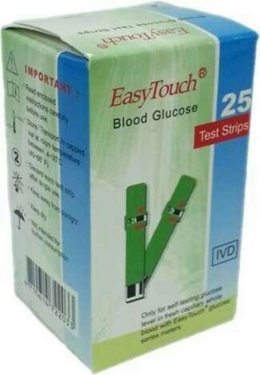 Strip Gula Darah/Alat Cek Gula Darah/Easy Touch Glucose Blood