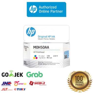 Printhead HP M0H50A Tricolor Replacement GT Printhead Garansi Resmi HP