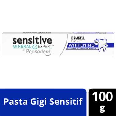 Pepsodent Pasta Gigi Sensitive Expert Whitening 100G