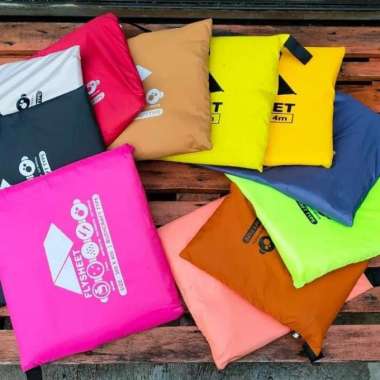 Flysheet 3x4m Flyshet 4x3m Waterproof Tenda Darurat